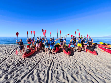 grupo 2 rutas kayak cabo de gata